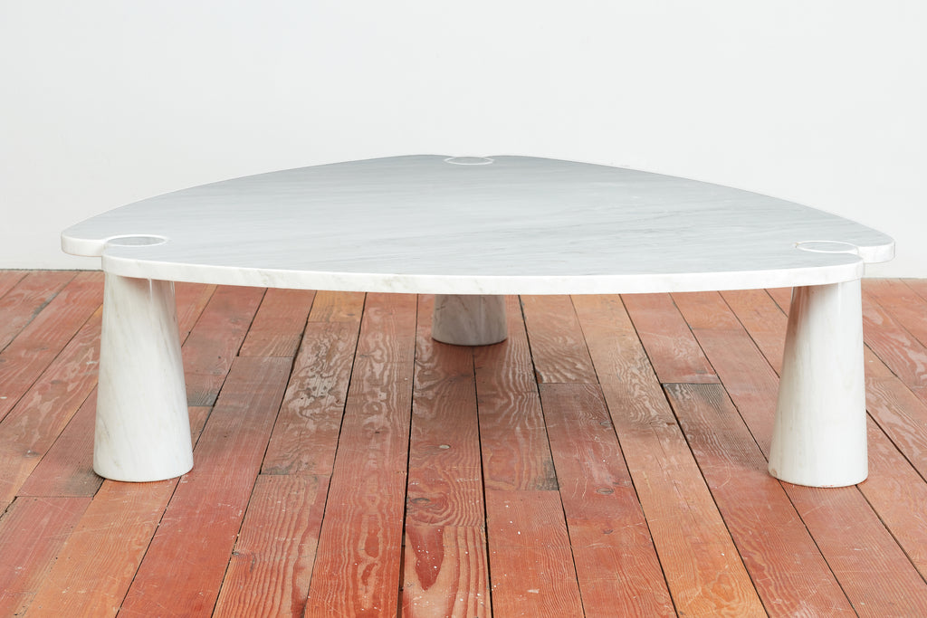 Triangular Angelo Mangiarotti Coffee Table