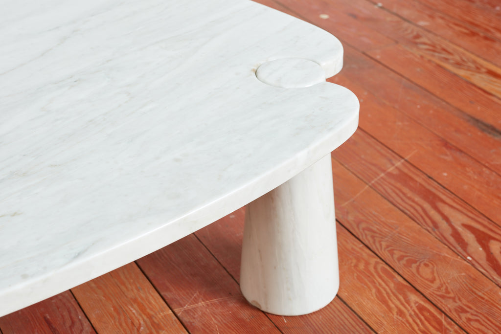 Triangular Angelo Mangiarotti Coffee Table