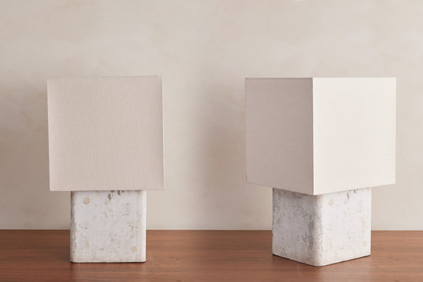 Pair of Medium Willy Guhl Lamps