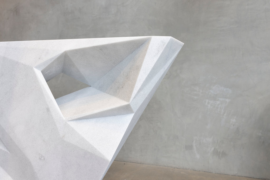 "Drift" Marble Console by William Emmerson