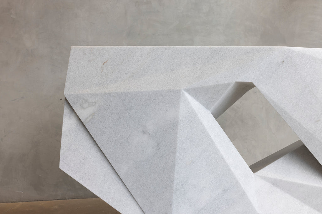 "Drift" Marble Console by William Emmerson