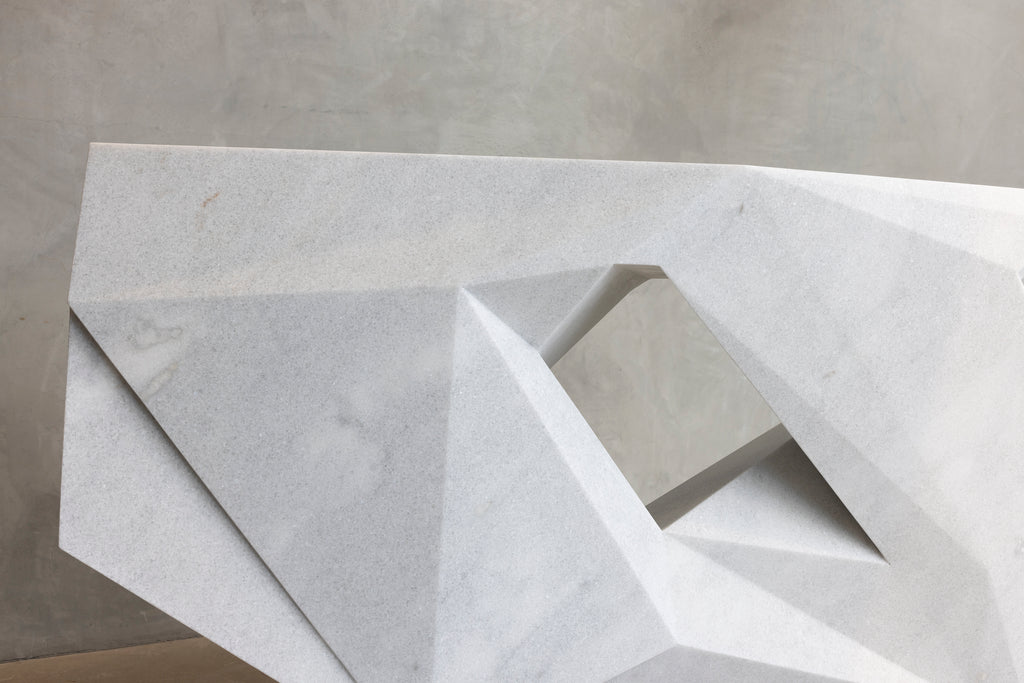 "Drift" Marble Console by William Emmerson