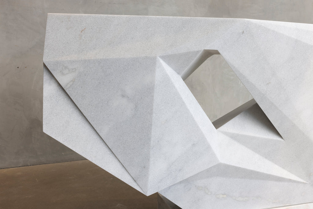 "Drift" Marble Console by William Emmerson