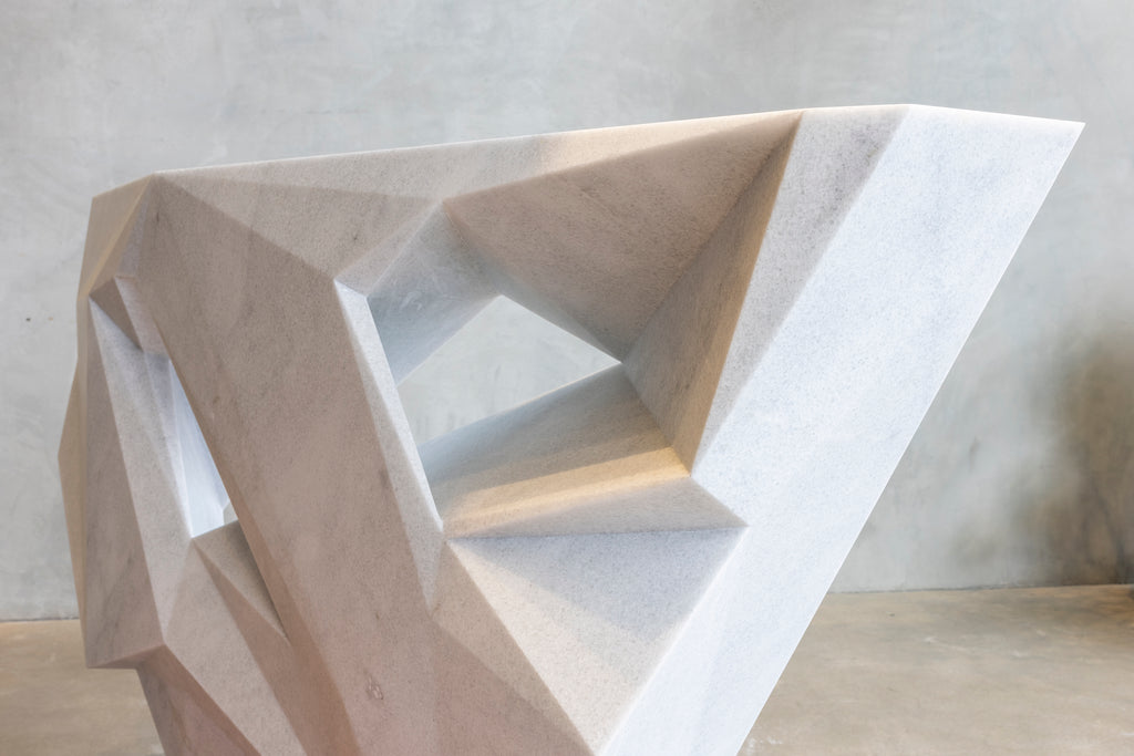"Drift" Marble Console by William Emmerson