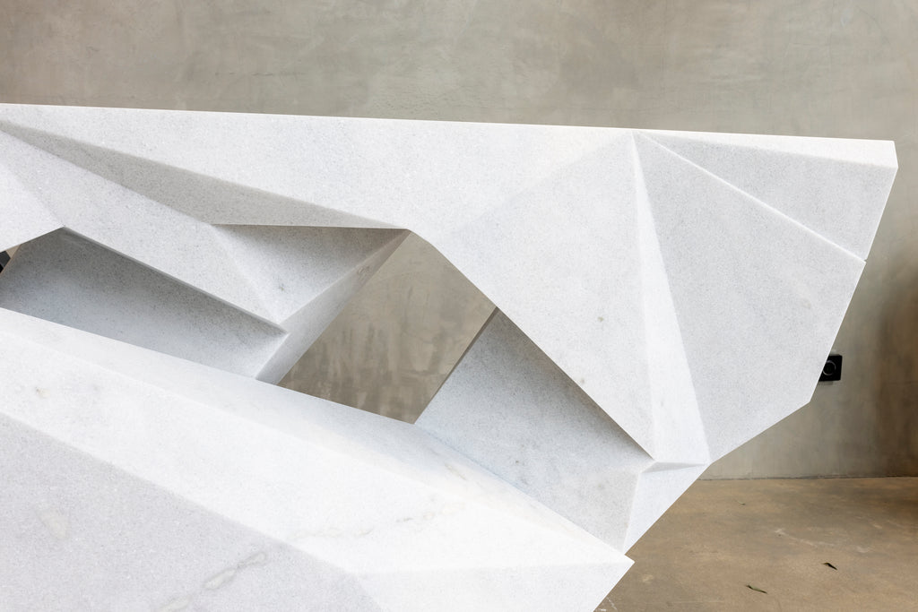 "Drift" Marble Console by William Emmerson