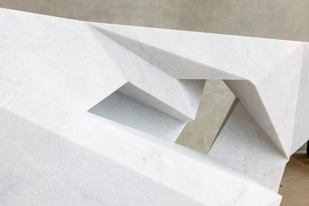 "Drift" Marble Console by William Emmerson
