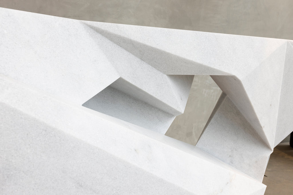 "Drift" Marble Console by William Emmerson