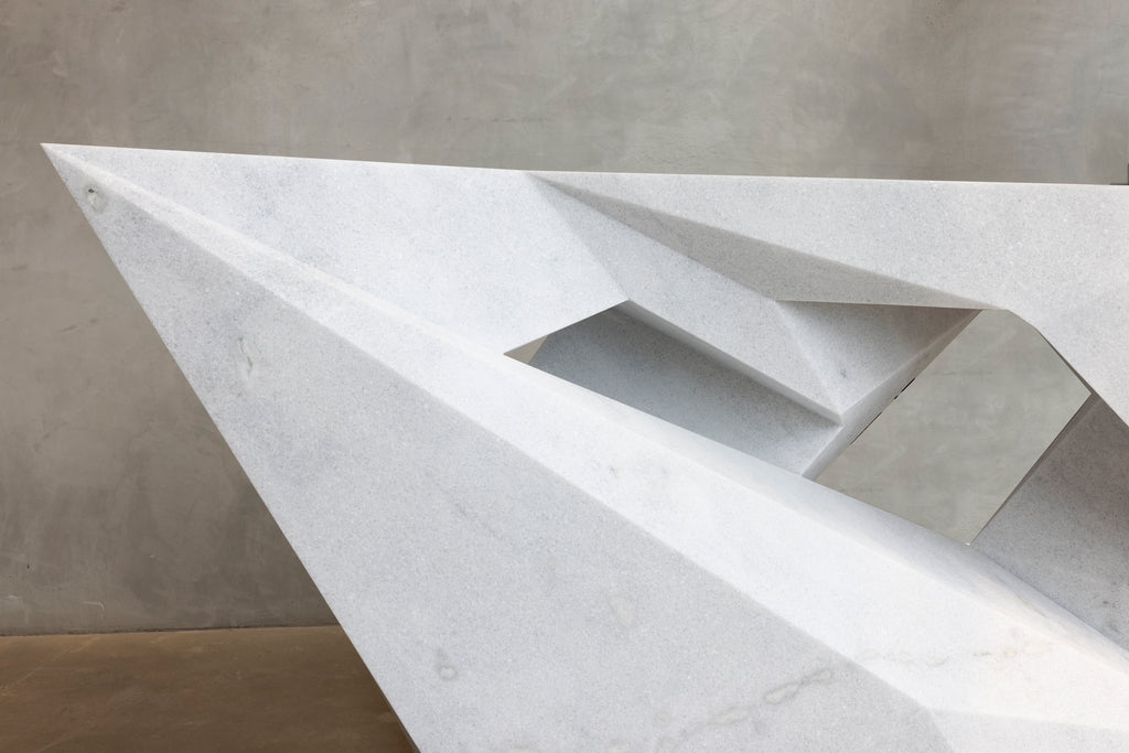 "Drift" Marble Console by William Emmerson