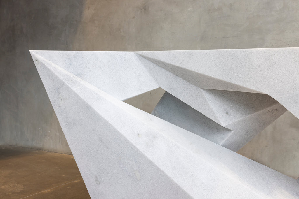 "Drift" Marble Console by William Emmerson