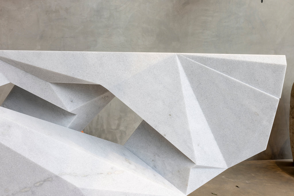 "Drift" Marble Console by William Emmerson