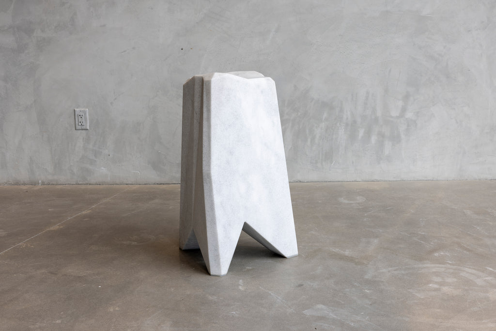 William Emmerson "Floe" Marble Stool