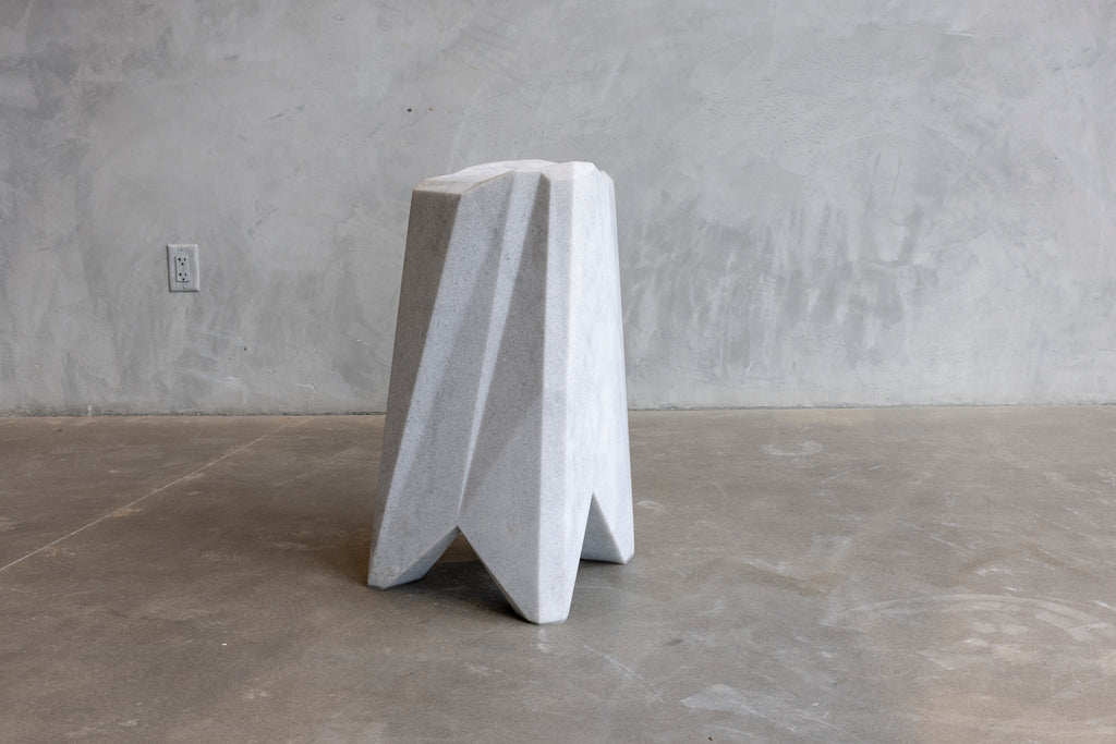 William Emmerson "Floe" Marble Stool