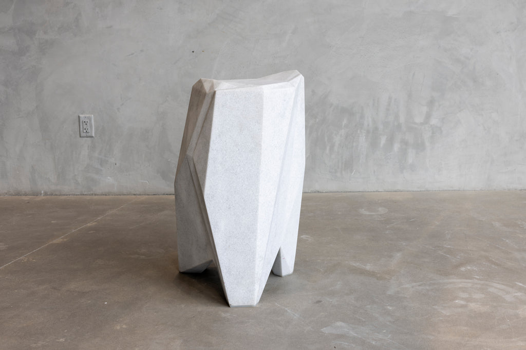 William Emmerson "Floe" Marble Stool