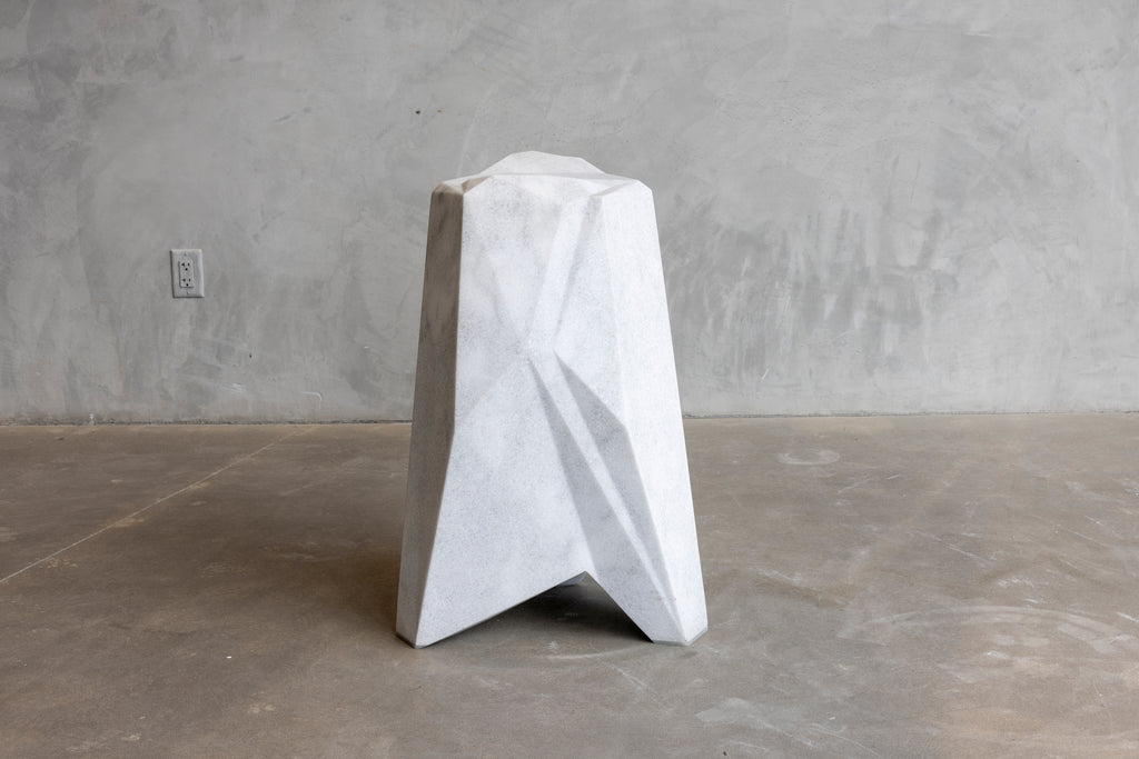 William Emmerson "Floe" Marble Stool