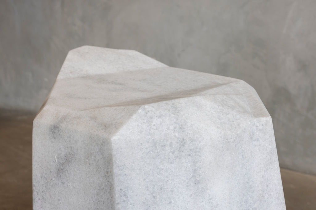William Emmerson "Floe" Marble Stool