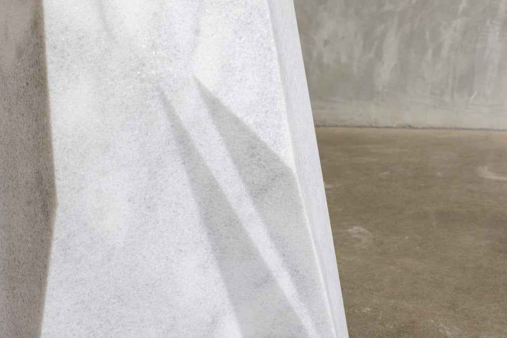 William Emmerson "Floe" Marble Stool