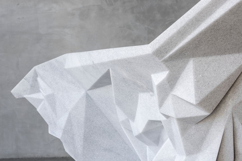 William Emmerson "Berg" Solid Marble Chaise Lounge