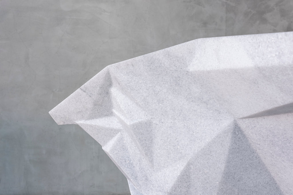 William Emmerson "Berg" Solid Marble Chaise Lounge