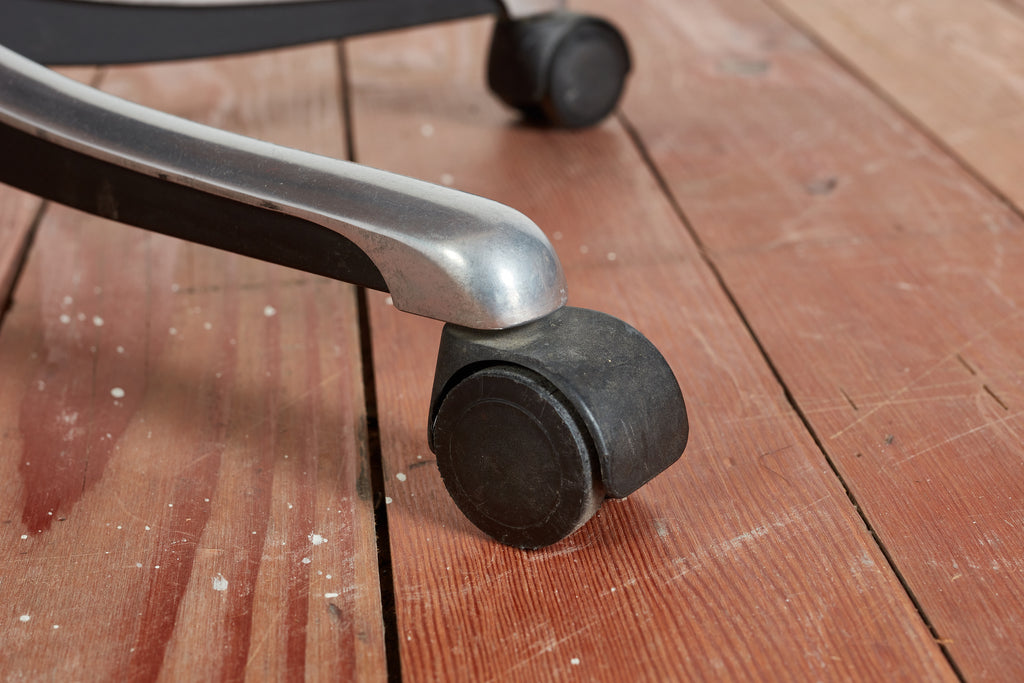 Osvaldo Borsani Shearling Office Chair