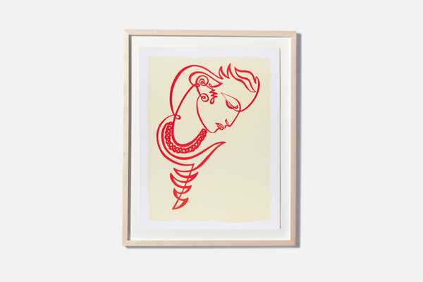 Jean Negulesco Continuous Line Drawings