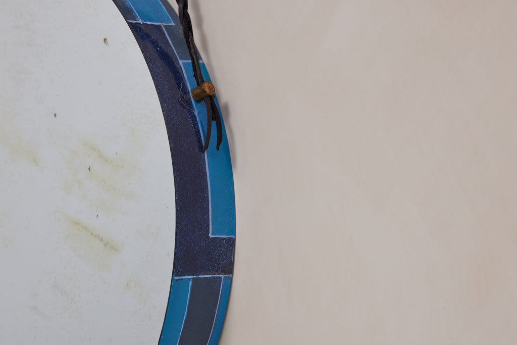 Siva Attributed Circular Mirror