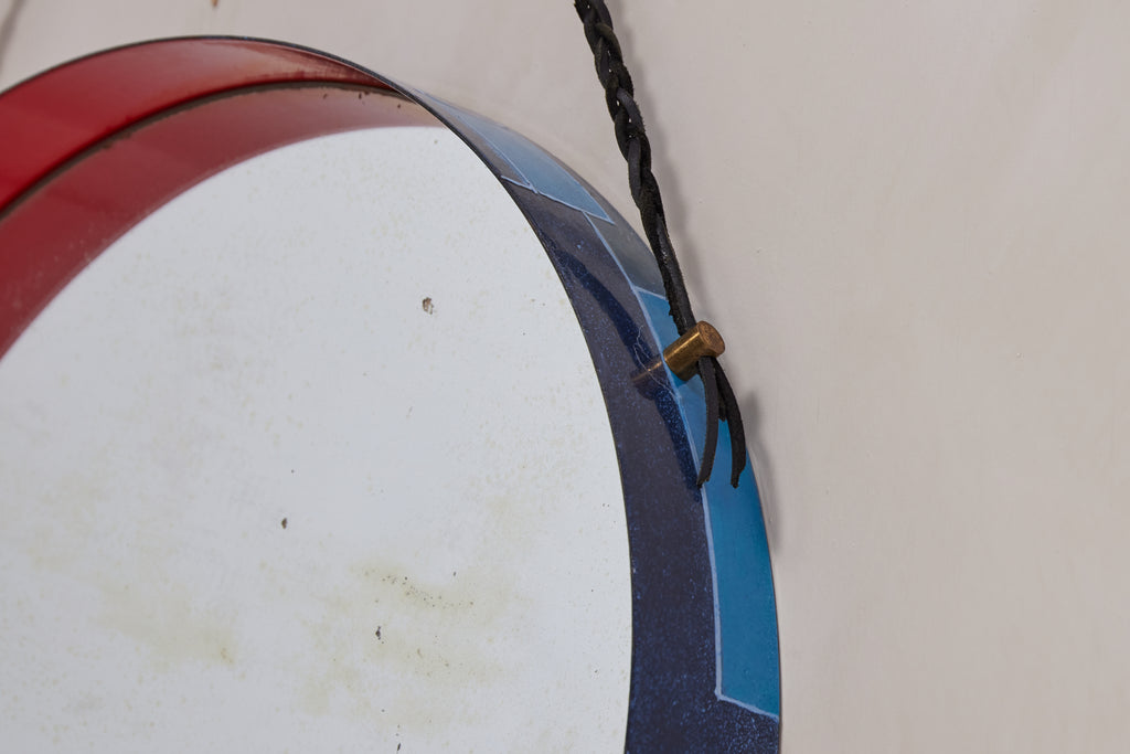 Siva Attributed Circular Mirror