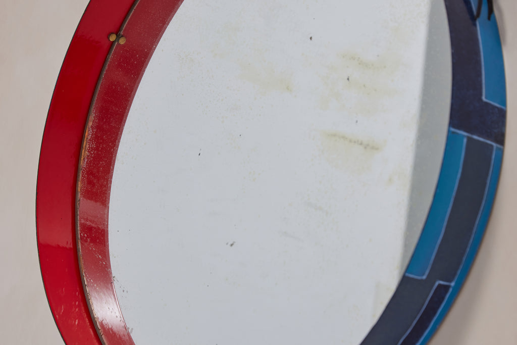 Siva Attributed Circular Mirror