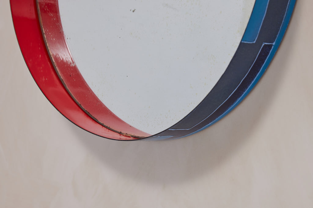 Siva Attributed Circular Mirror