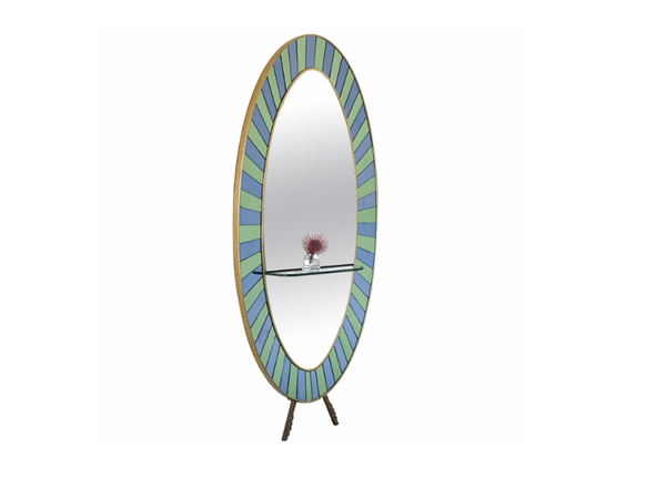 Cristal Art Mirror With Shelf
