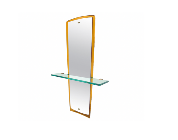 Cristal Art Mirror with Shelf