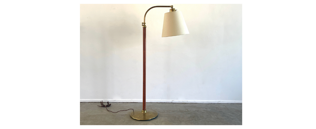 Jacques Adnet Style Floor Lamp