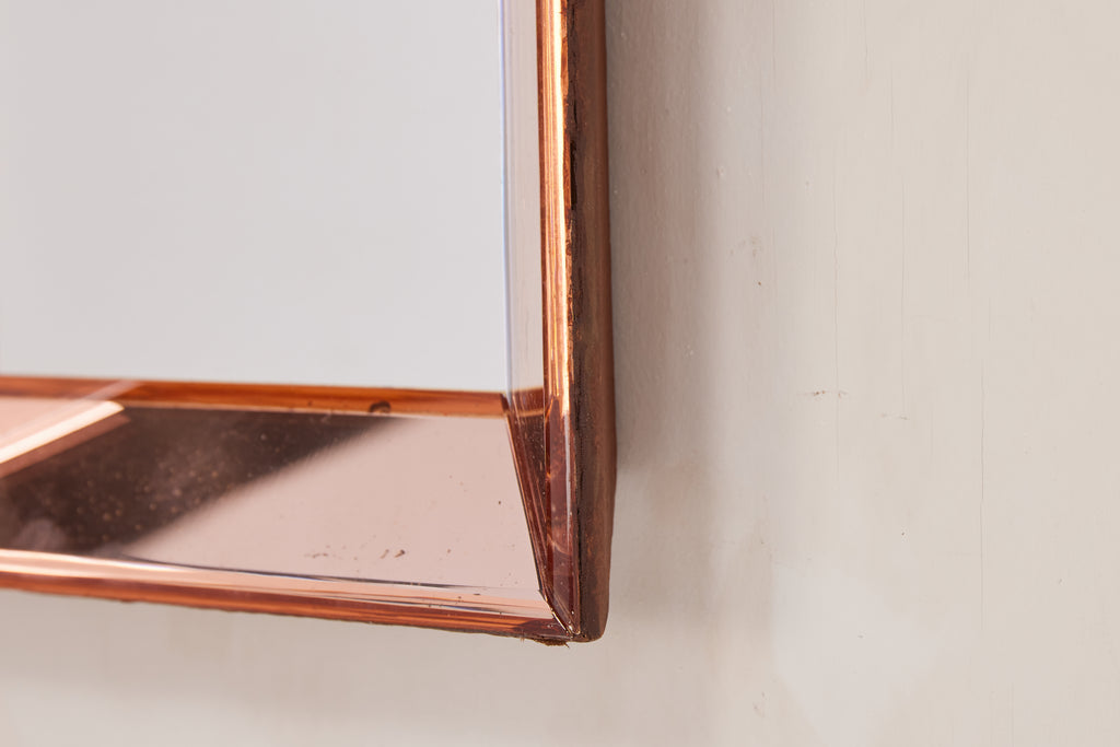 Petite Peach Cristal Art Mirror