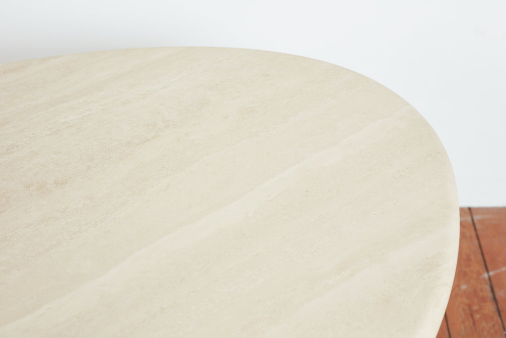 Tobia Scarpa Travertine Table
