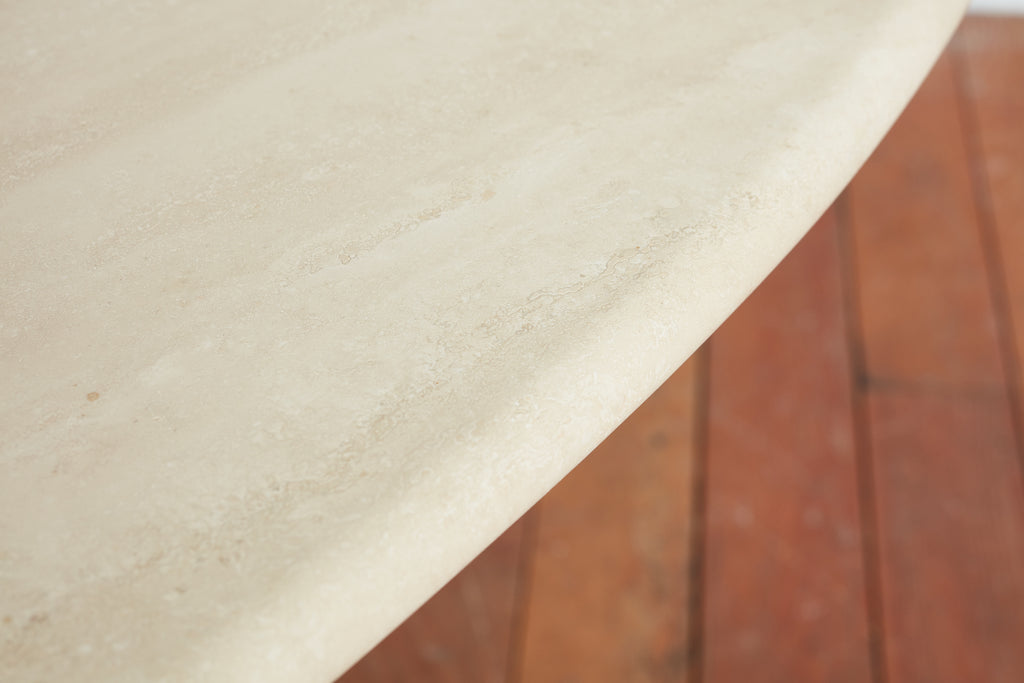 Tobia Scarpa Travertine Table