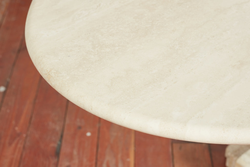 Tobia Scarpa Travertine Table