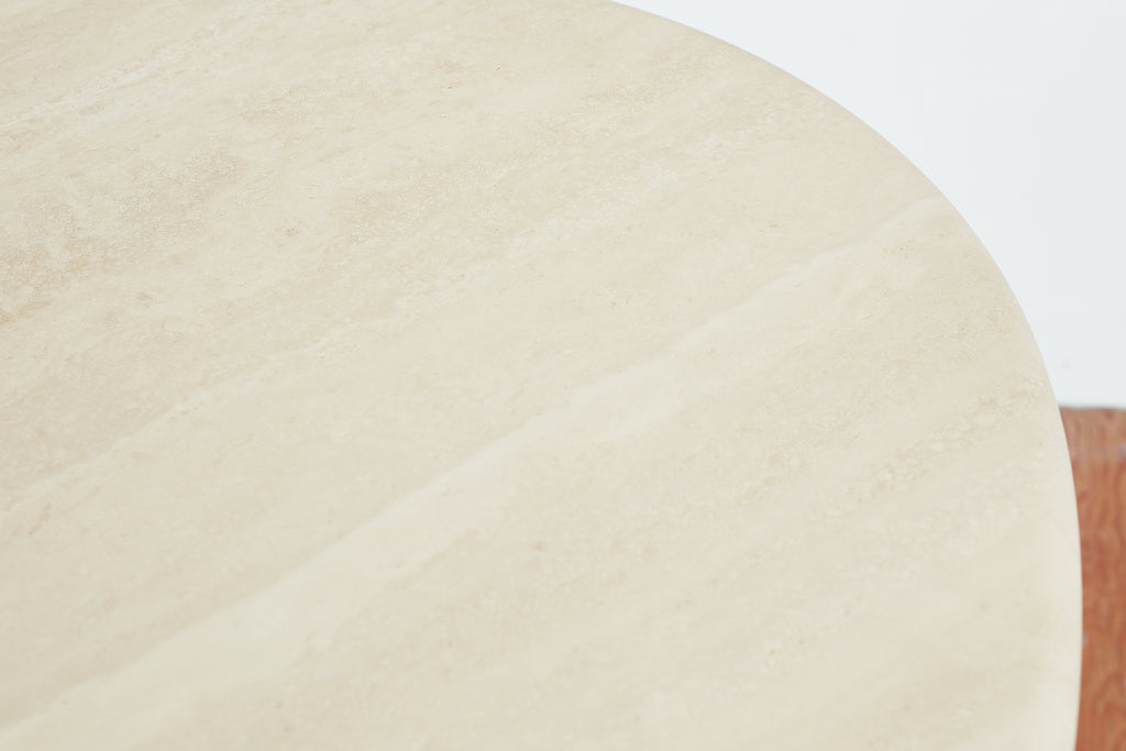 Tobia Scarpa Travertine Table