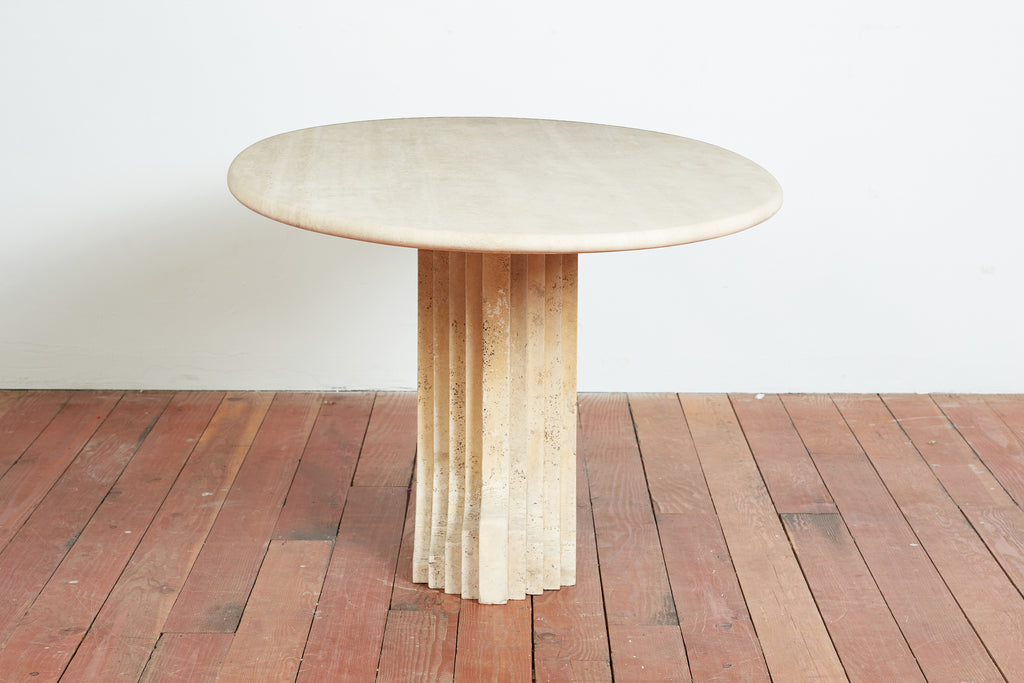 Tobia Scarpa Travertine Table