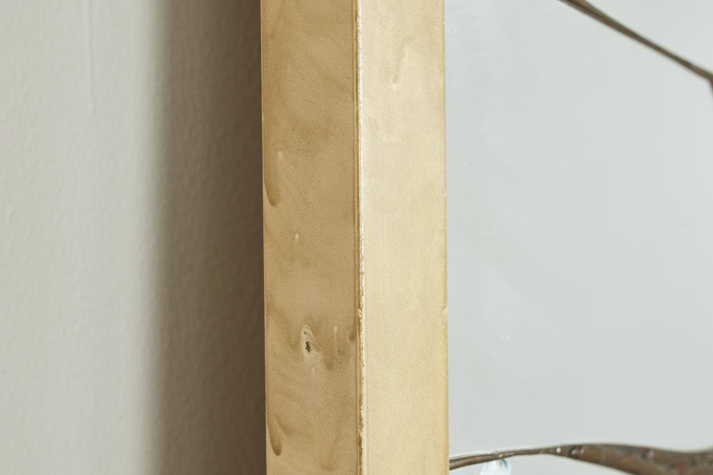 Gigantic Bronze Tree Mirror