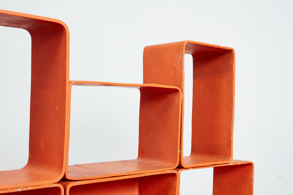 Willy Guhl Cube Bookcase