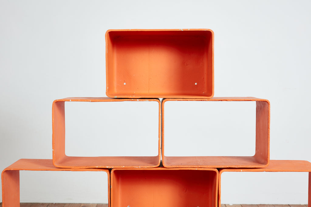 Willy Guhl Cube Bookcase