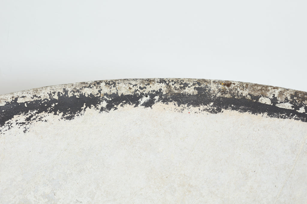 Gigantic Willy Guhl Saucer & Iron Stand