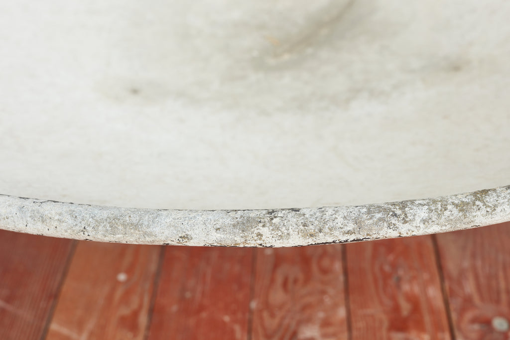 Gigantic Willy Guhl Saucer & Iron Stand