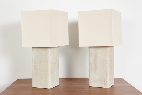 Pair of Tall Willy Guhl Lamps