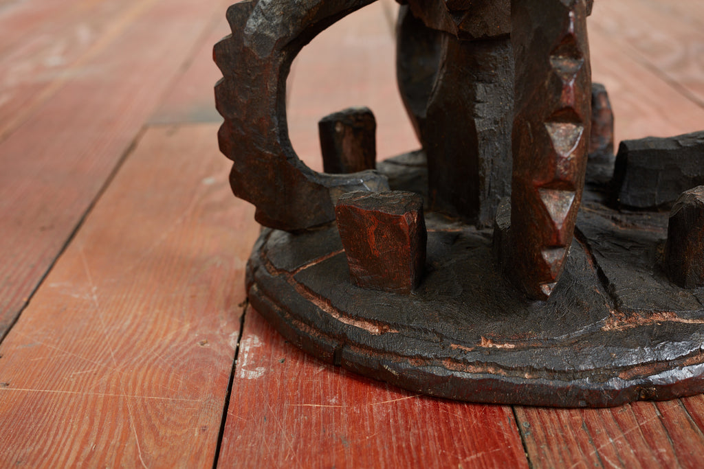 African Carved Stool