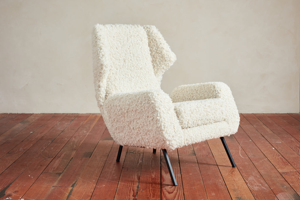 1960's Italian Wingback Chairs