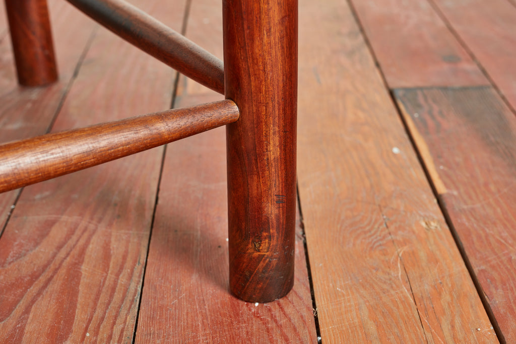 1940s French Leather Chairs