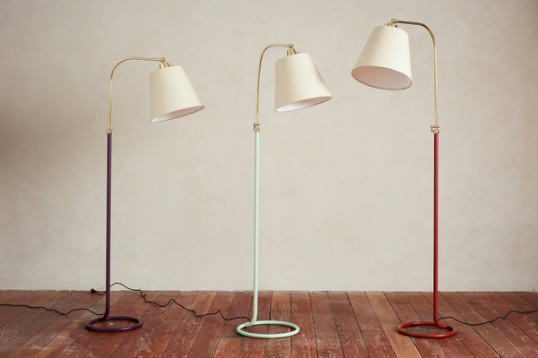 French Circle Floor Lamp