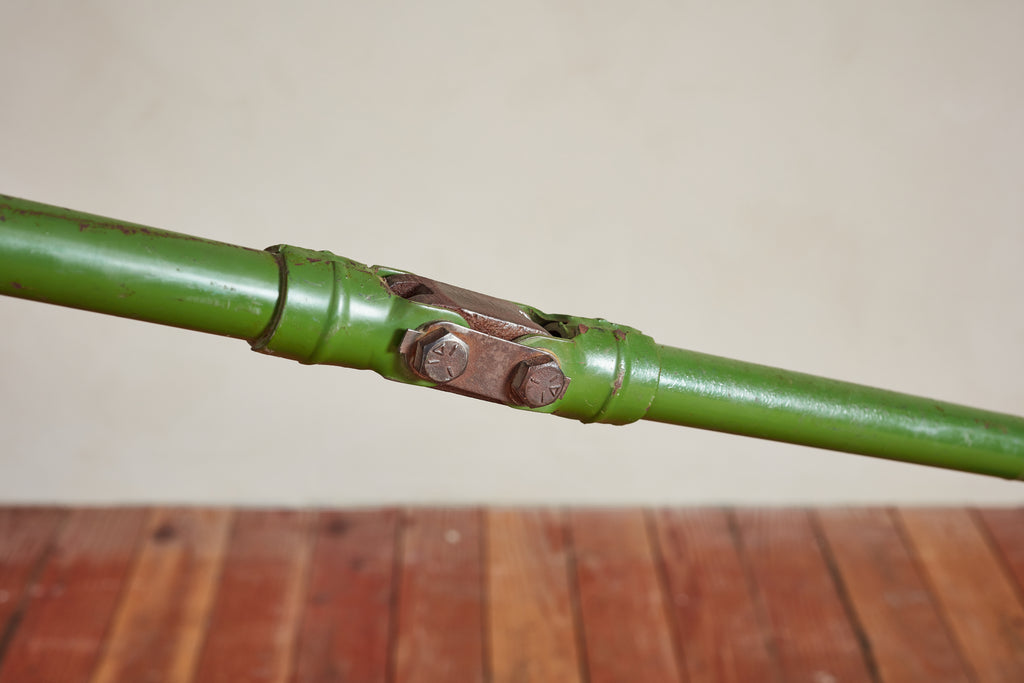 Giant Green Industrial Floor Lamp