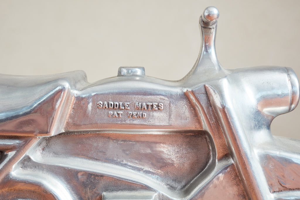 Aluminum Motorcycle and Car Playground Sculptures