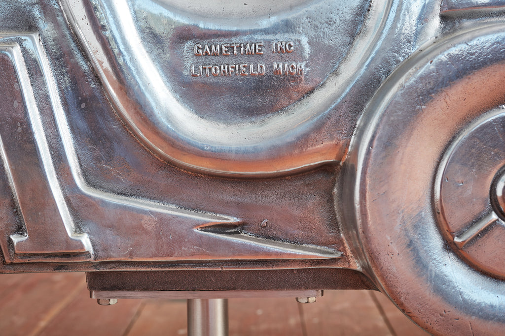 Aluminum Motorcycle and Car Playground Sculptures